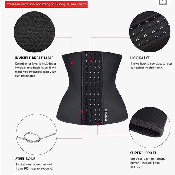 Waist Trainer for Weight Loss-Women Trimmer Slimme - Picture 4 of 7